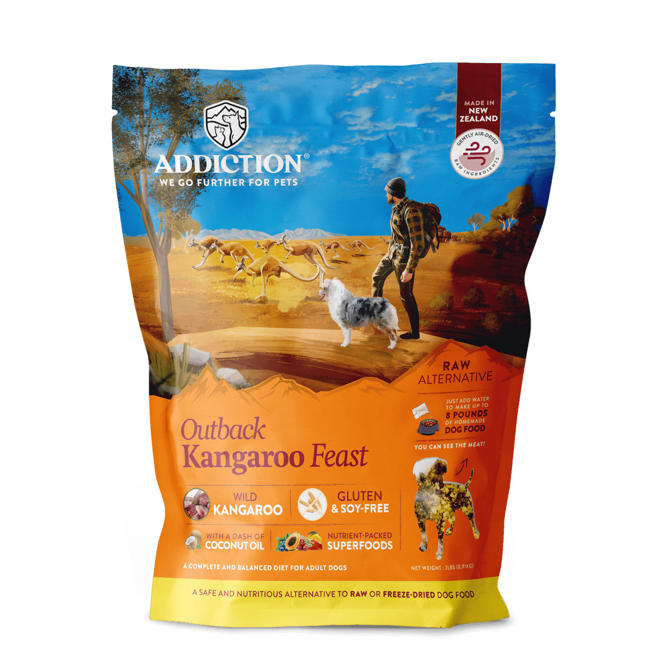 outback kangaroo feast front